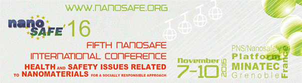 NANOSAFE 2016 registration - Inscription à la conférence Nanosafe